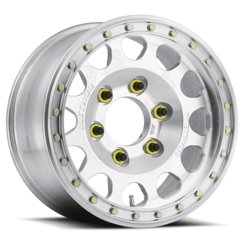 Method Wheels — Method MR202 Forged Beadlock 17x9 -12mm Offset 8x6.5 130.81mm CB Raw Machined Wheel - view 1