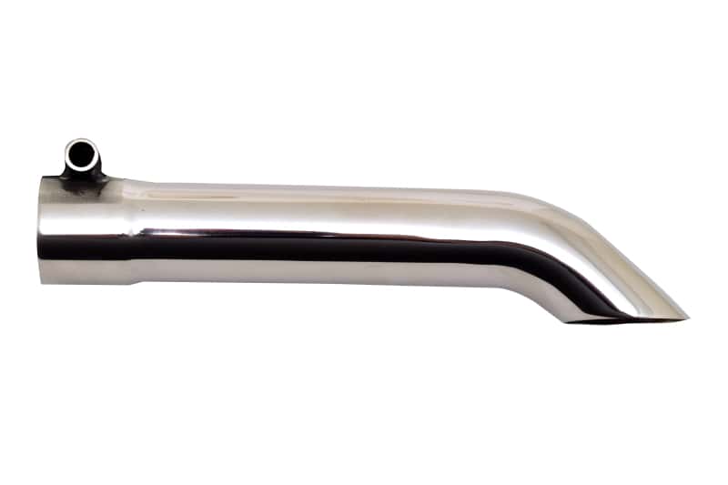 Gibson — Gibson Turn Down Slash-Cut Tip - 1.5in OD/1.5in Inlet/8in Length - Stainless
Exhaust Tip - view 1