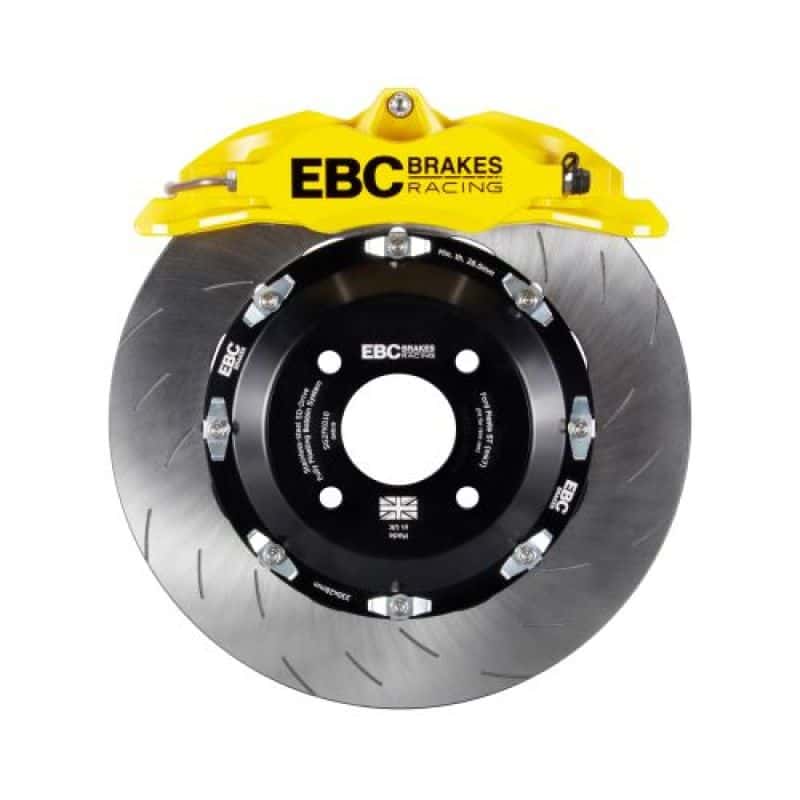 EBC — EBC Racing 15-17 Ford Fiesta (Mk7) Yellow Apollo-4 Calipers 300mm Rotors Front Big Brake Kit
CompleteVehBrakeKit
ebcBBK007YEL/2

DscBrkUpgradeKit - view 2