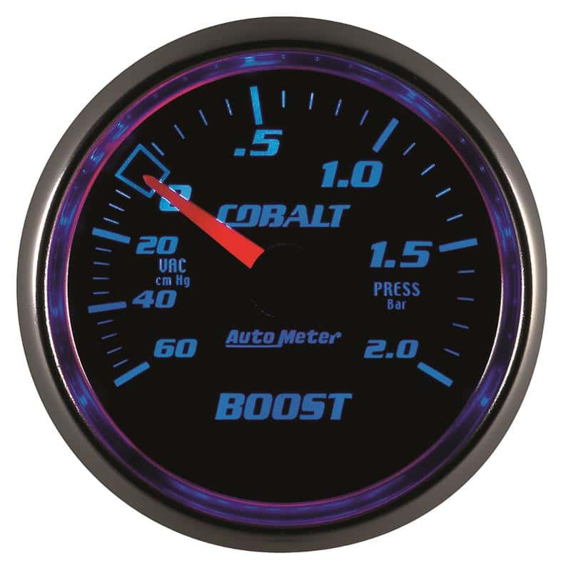AutoMeter — Autometer Cobalt 52mm 2 BAR Mechanical Boost Gauge
GA 2" BST 2 BAR M CB - view 6