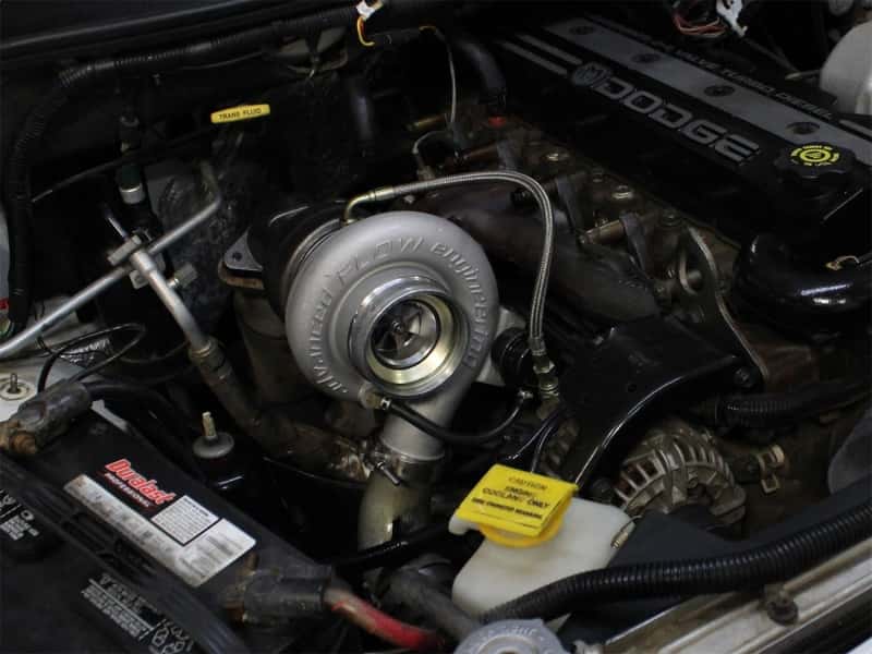 aFe — aFe Power Bladerunner Turbocharger 76mm 98.5-02 Dodge Diesel Trucks L6-5.9L (td)
Turbocharger - view 8