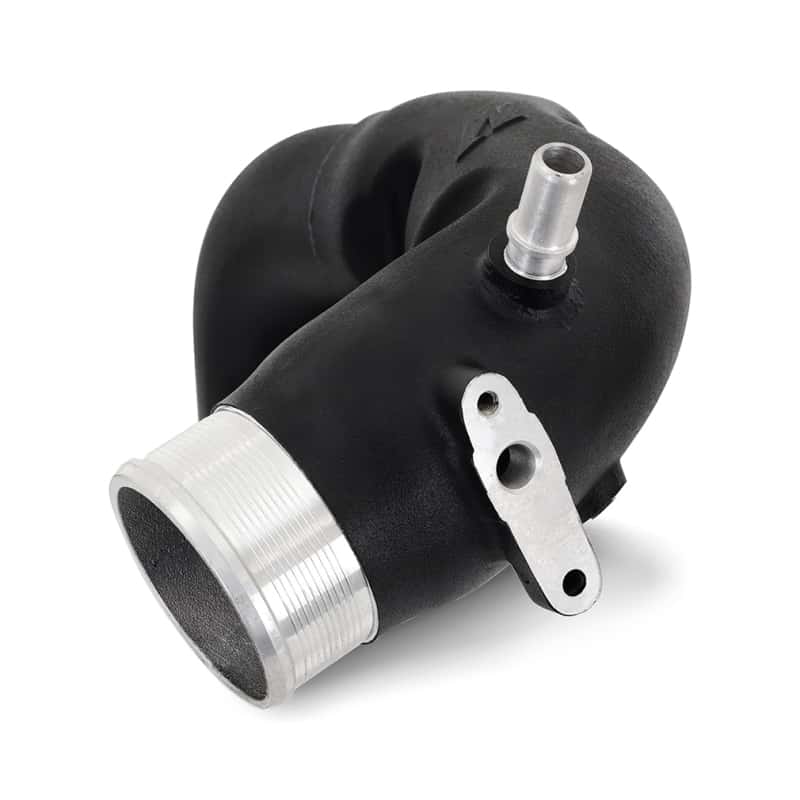 Mishimoto — Mishimoto 2021+ Ford Bronco 2.7L High-Mount Intercooler Pipe Upgrade Kit - Wrinkle Black
Intercooler Pipe Set - view 3