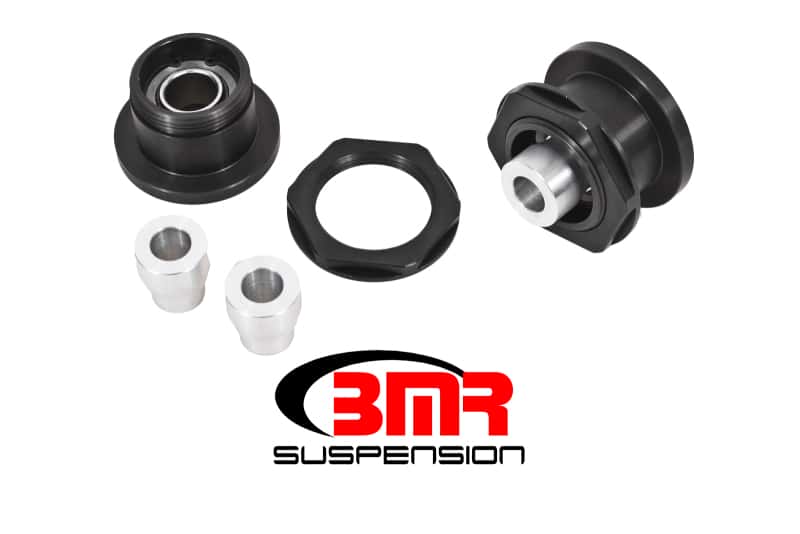BMR Suspension — BMR 79-04 SN95 Mustang 8.8in Differential Bearing Kit (Spherical Bearings) - Black Anodized
Differential Mount - view 1