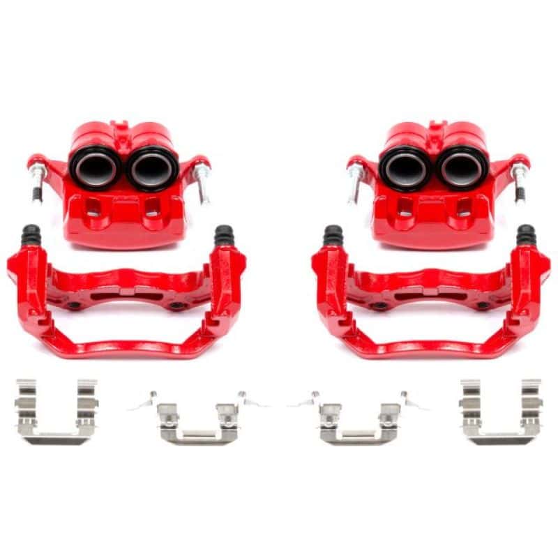 PowerStop — Power Stop 05-07 Infiniti G35 Front Red Calipers w/Brackets - Pair
Caliper Set - view 1