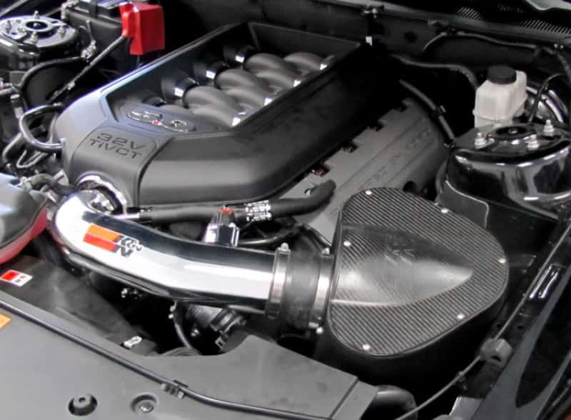 K&N Engineering — K&N 11-13 Ford Mustang GT 5.0L V8 Typhoon Performance Intake
Performance Air Inta
Air Intake System - view 4