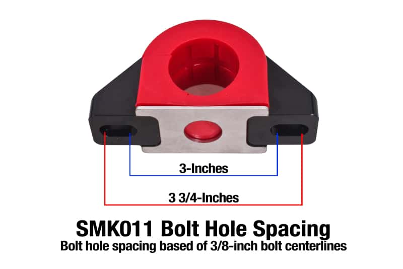 BMR Suspension — BMR Universal 1.5in Billet Aluminum Sway Bar Mount Mount (Polyurethane) - Black
Sway Bar Mounts - view 2