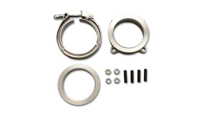 Vibrant — Vibrant GT Series Turbo Adapter 3in 4 Bolt to 3in V-Band Flange w/ V-Band & V-Band Clamp
GTSeriesTurboAdapKit
GTSeriesTurboAdptKit
Turbocharger Flange - view 4