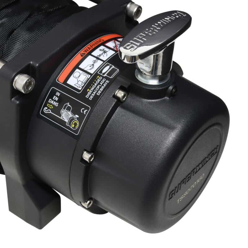 Superwinch — Superwinch 11500 LBS 12V DC 3/8in x 80ft Synthetic Rope Tiger Shark 11500 Winch
Winch - view 18