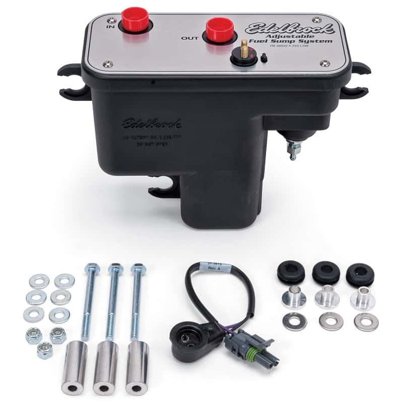 Edelbrock — Edelbrock Fuel System Universal Fuel Sump Module Adjustable Fuel Sump Tank Only 255 LPH
PUMPS - view 3