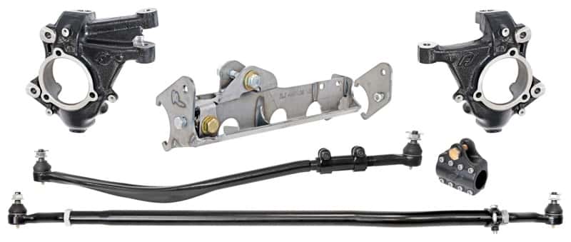 RockJock — RockJock JL/JT Currectlync High Steer kit for Ram Assist. w/ Knuckles Drag link, Tie Rod, Hardware
Steering Kit - view 1