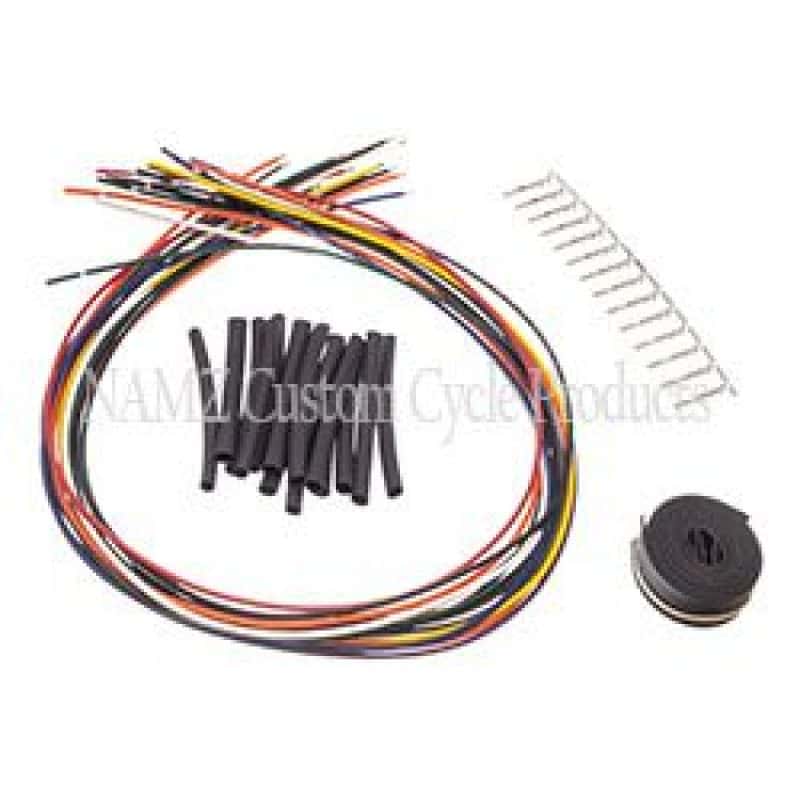 NAMZ — NAMZ 85-95 NON-Bagger Models Handlebar Switch Wire Extensions 24in. (Cut & Solder Applications) - view 2