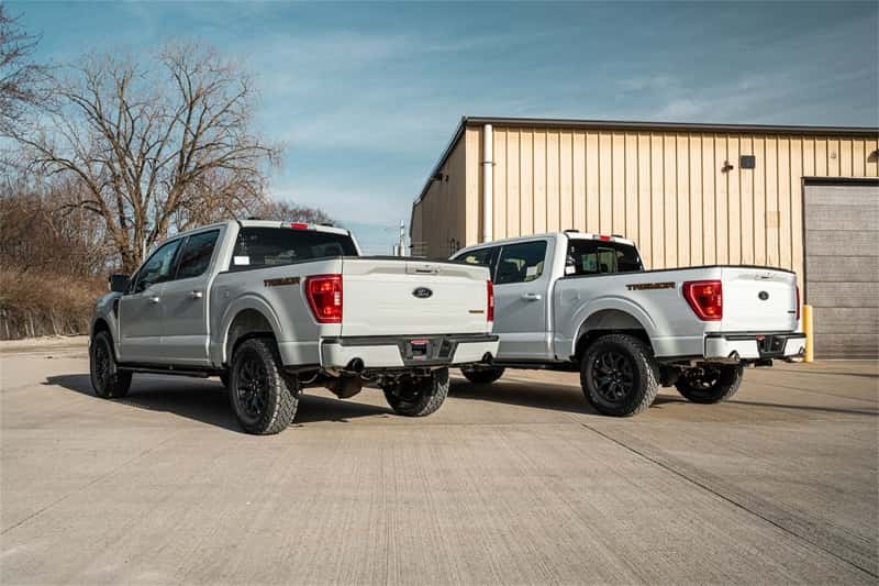 CORSA Performance — Corsa 2021-2025 Ford F-150 SuperCrew/5.5ft Bed 3.5L V6 Sport Cat-Back Dual Rear Exit-Black PVD
Exhaust - view 8