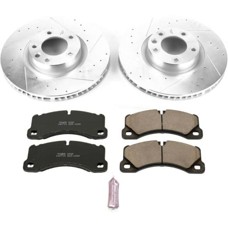 PowerStop — Power Stop 11-18 Porsche Cayenne Front Z23 Evolution Sport Brake Kit - view 1