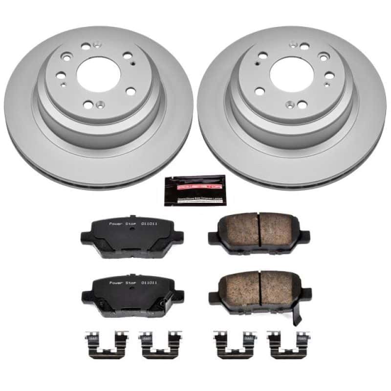 PowerStop — Power Stop 05-12 Acura RL Rear Z17 Evolution Geomet Coated Brake Kit - view 1