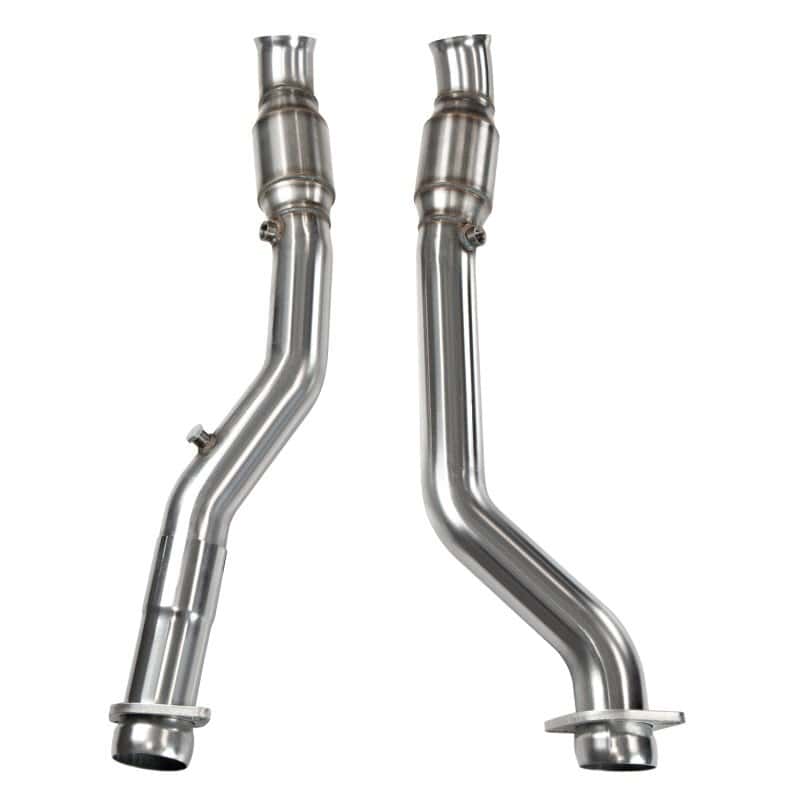 Kooks Headers — Kooks 12-22 Jeep Trackhawk 6.2L /Dodge Durango 6.4L 3in H.O. GREEN Catted OEM Connection Pipes
3in. OEM Conn.
3" OEM Conn. - view 2