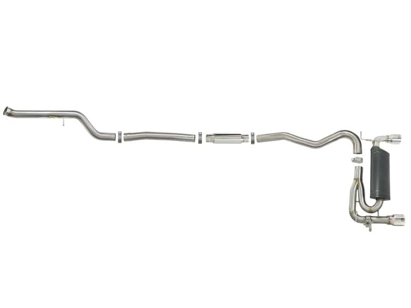aFe — aFe MACH Force-Xp 3in 304 SS Cat-Back Exhaust w/Polished Tips 12-15 BMW 335i (F30) L6 3.0L (t) N55
Cat-Back Exhaust - view 6