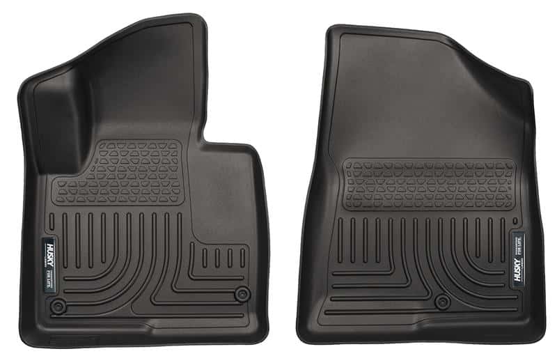 Husky Liners — Husky Liners 13-15 Hyundai Sante Fe GLS/Limited WeatherBeater Front Row Black Floor Liners
FLOOR COVERINGS
Floor Liners - view 2