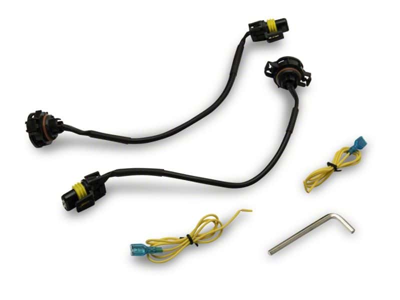 Raxiom — Raxiom 07-23 Jeep Wrangler JK & JL Axial Series Halo LED Fog Lights- Amber
Lights - view 3