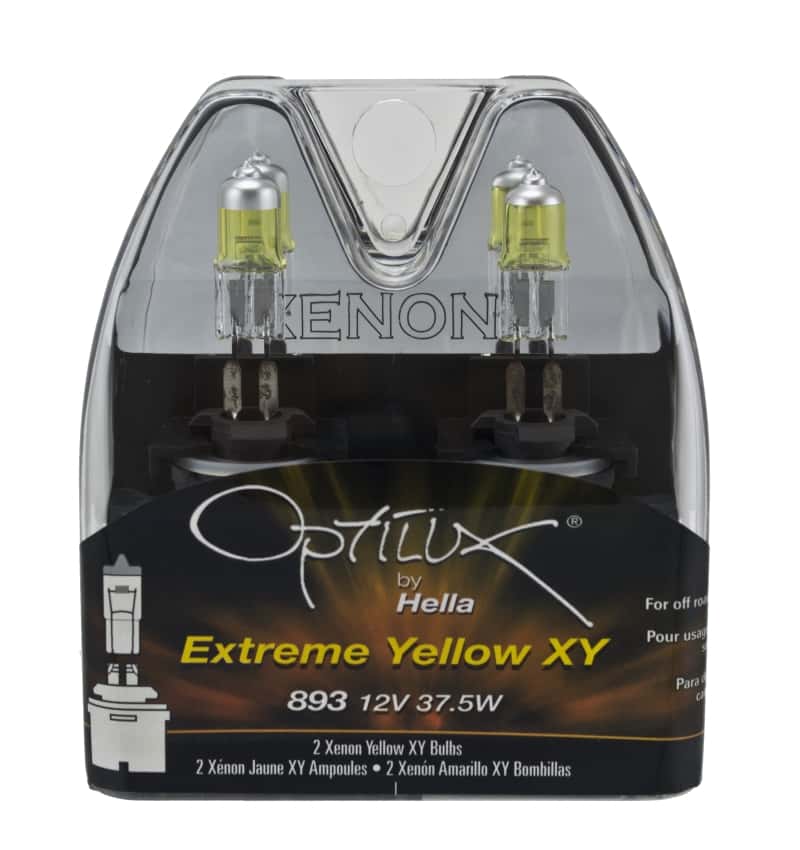 Hella — Hella Optilux 893 12V 37.5W Extreme Yellow Bulbs (Pair)
893 Halogen Bulb - view 19