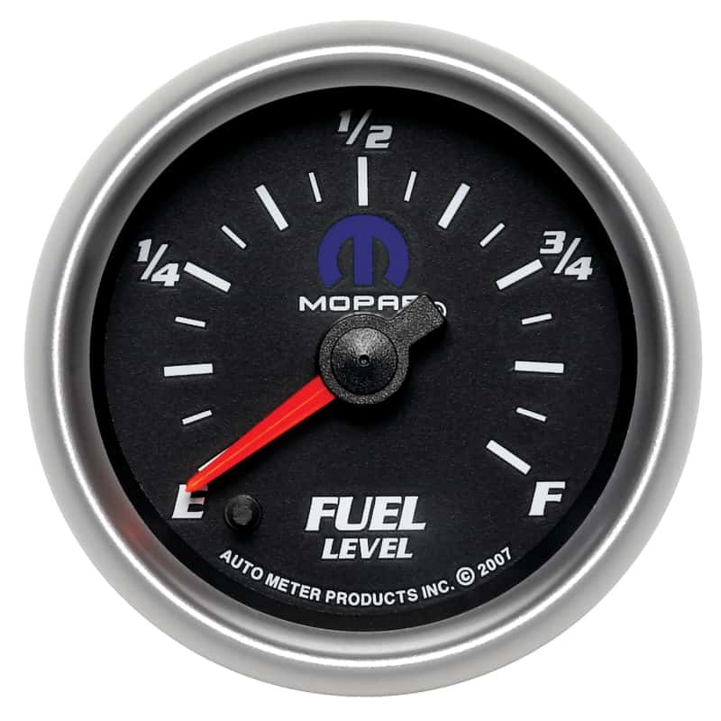 AutoMeter — Autometer Mopar 2-1/16in 0-280 Ohm Programmable Fuel Level Gauge - Black
MOPAR #77060043, 2-1 - view 1