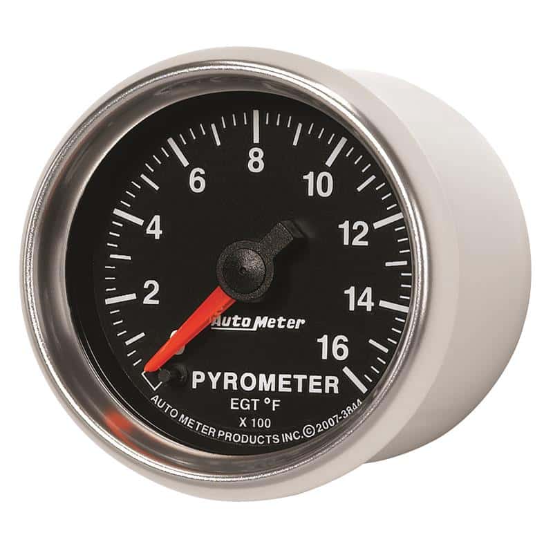AutoMeter — Autometer GS 0-1600 degree F Full Sweep Electronic Pyrometer Gauge
2-1/16" PYROMETER KI - view 3
