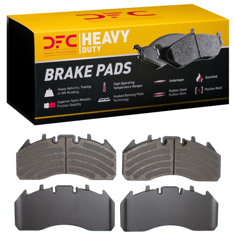 DFC — DFC 95-24 AUTOCAR Xpeditor (ACX 6 x 4 Air Disc Brakes) Fr & Rr Heavy Duty Pads - Semi Metallic
DFC Brake Pad Set - view 1
