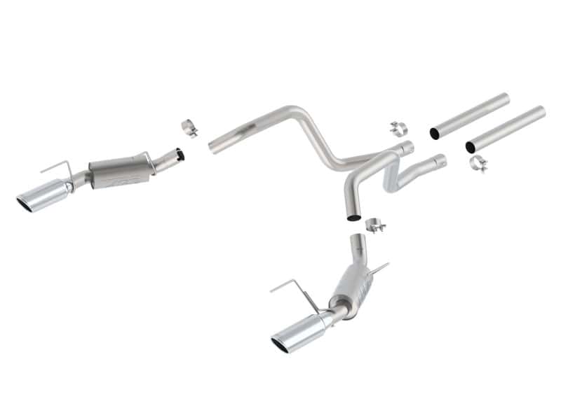 Borla — Borla 2010 Mustang GT 4.6L V8 ATAK Catback Exhaust
Cat-Back System
ExhstSysKt - view 1