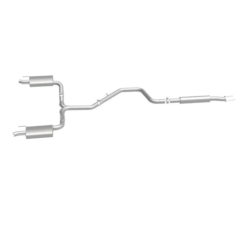 Magnaflow — MagnaFlow Cat-Back SS 2.25/2.5in Dual Split Rear Exit Polished 3in Tip 2015 Chev Impala 3.6L V6
Cat-Back - view 8