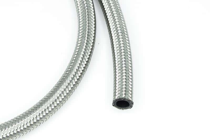 DeatschWerks — DeatschWerks 8AN SS Double Braided CPE Hose 20 Feet - view 3
