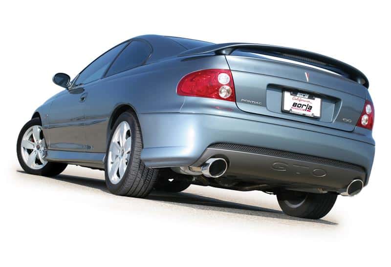 Borla — Borla 05-06 Pontiac GTO Coupe 2dr 6.0L 8cyl AT/MT 4spd/6spd RWD SS Catback Exhaust w/ inXin Pipe
Cat-Back System
ExhstSysKt - view 4