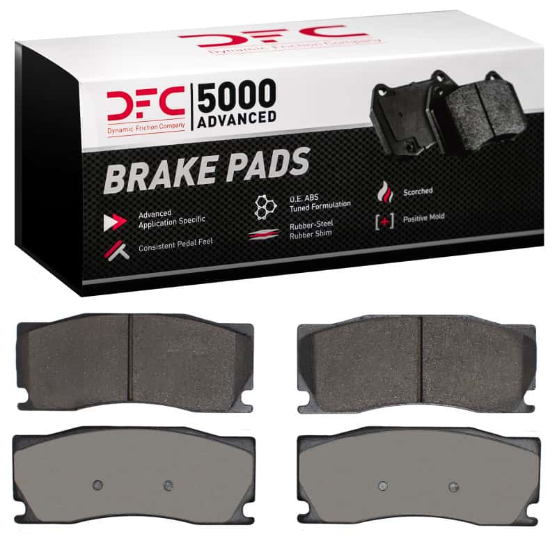 DFC — DFC 08-09 Jaguar XKR Front 5000 Advanced Low Metallic Brake Pads
DFC Brake Pad Set - view 4
