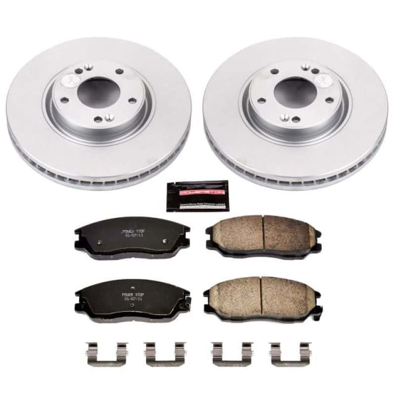 PowerStop — Power Stop 03-05 Hyundai XG350 Front Z17 Evolution Geomet Coated Brake Kit - view 1