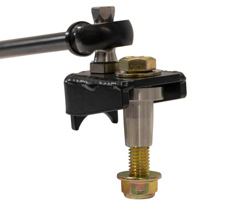 Carli — Carli 08-16 Ford F250/350 SD Stainless Steel High Mount Steering Stabilizer 2.5in & 4.5in Lift
Steering Stabilizer - view 2