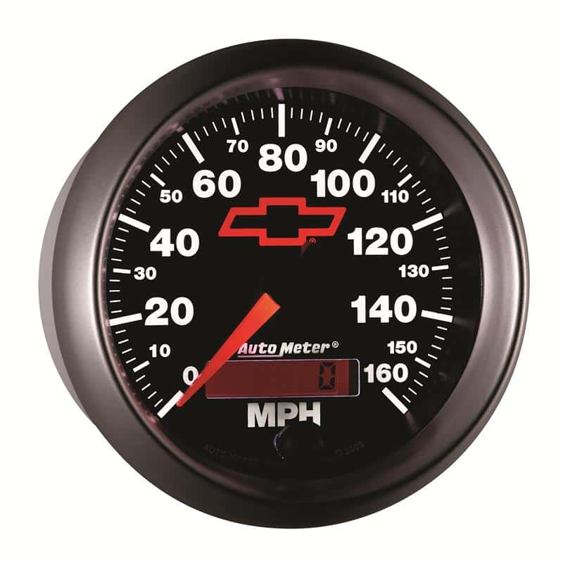 AutoMeter — Autometer Speedometer 3-3/8in, 0-160 MPH, Elec. Programmable - Bowtie Black
3-3/8" SPEEDO, 160 M - view 7