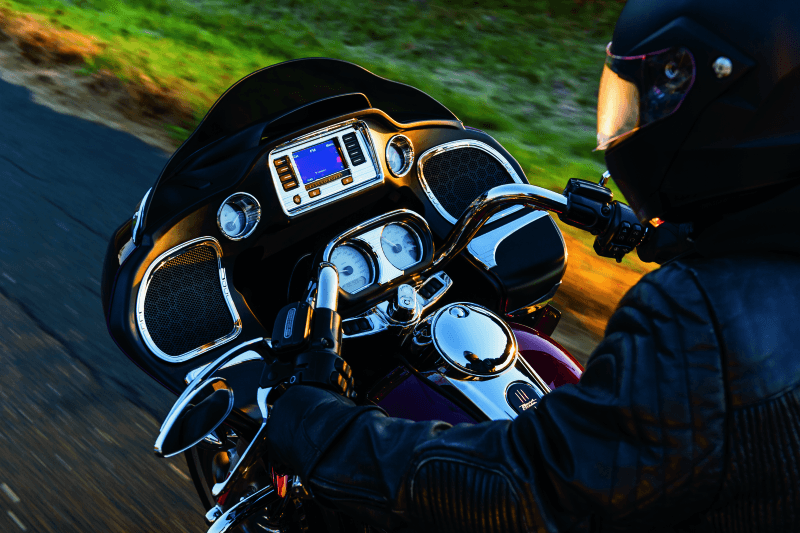 Kuryakyn — Kuryakyn Tri-Line Speaker Accents For Road Glide Chrome - view 2