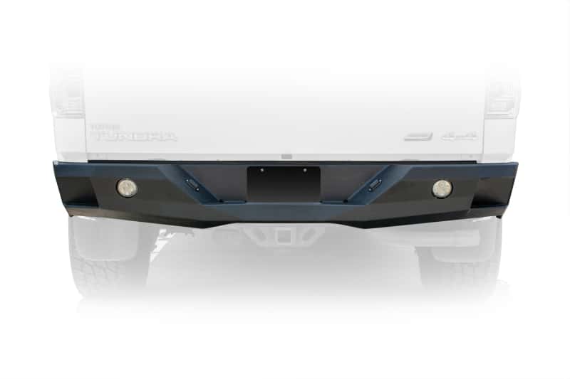 DV8 Offroad — DV8 Offroad 07-13 Toyota Tundra Rear Bumper Winch Ready - Black Powdercoat - view 2