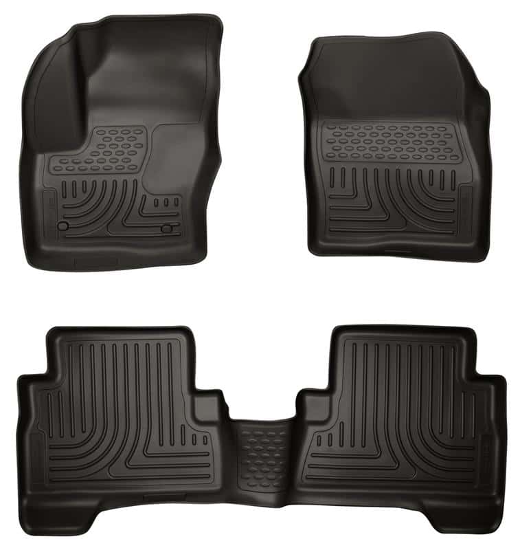 Husky Liners — Husky Liners 2013 Ford Escape WeatherBeater Combo Black Floor Liners
Floor Liners - view 1