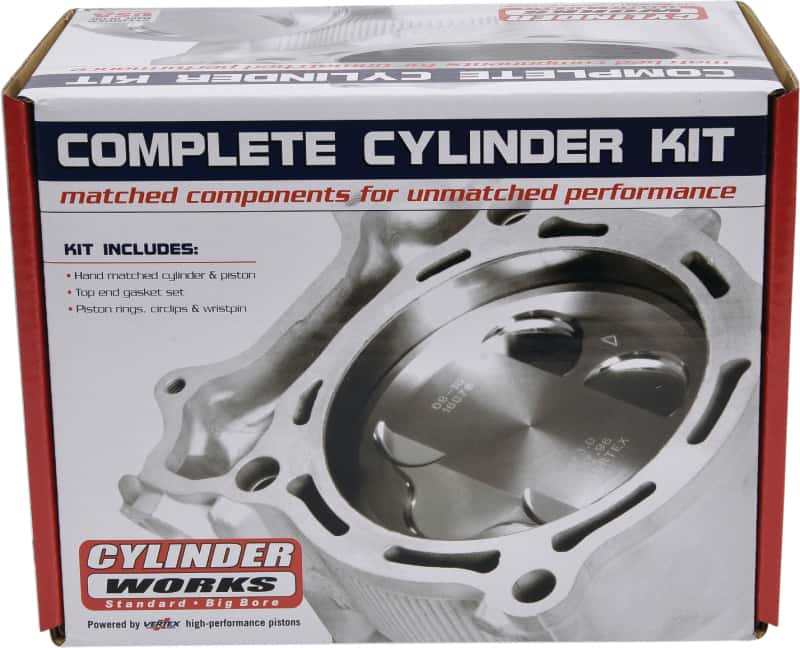Cylinder Works — Cylinder Works 17-18 Honda CRF 450 R 450cc Standard Bore High Compression Cylinder Kit 14.4:1 Comp. - view 4