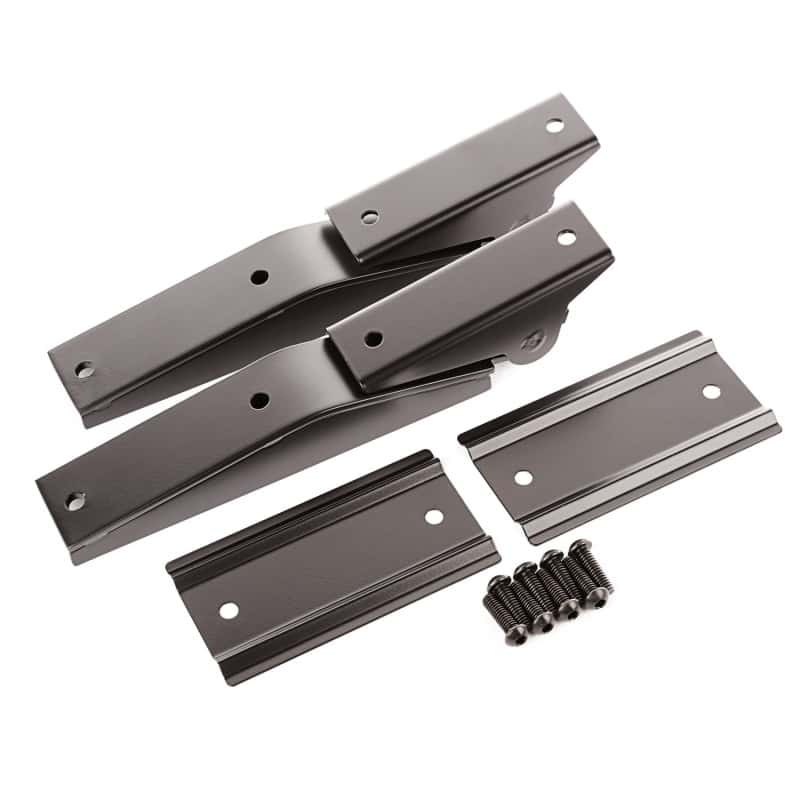 OMIX — Omix Tailgate Hinge Set Black 97-06 Wrangler TJ - view 1