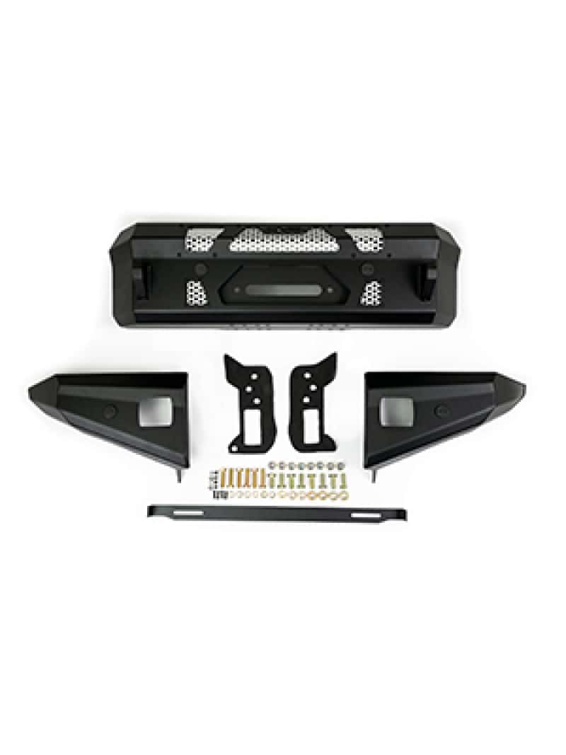 DV8 Offroad — DV8 Offroad 2021+ Ford Bronco Front Bumper Winch Capable w/ Optional Bull Bar/Aux Light Opening - view 35