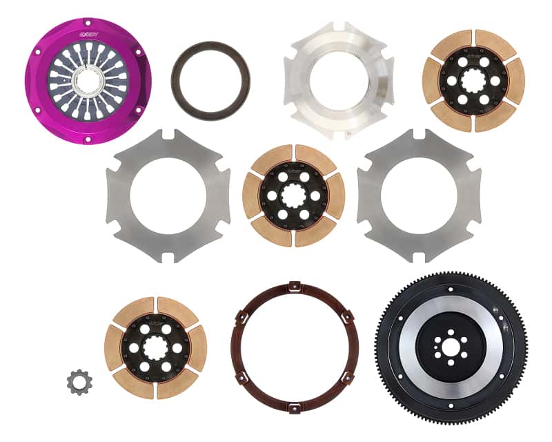 Exedy — Exedy 1993-1994 Nissan Skyline GTR L6 Hyper Triple Cerametallic Clutch Rigid
Hyper Multi Series
Clutch Kit - view 4