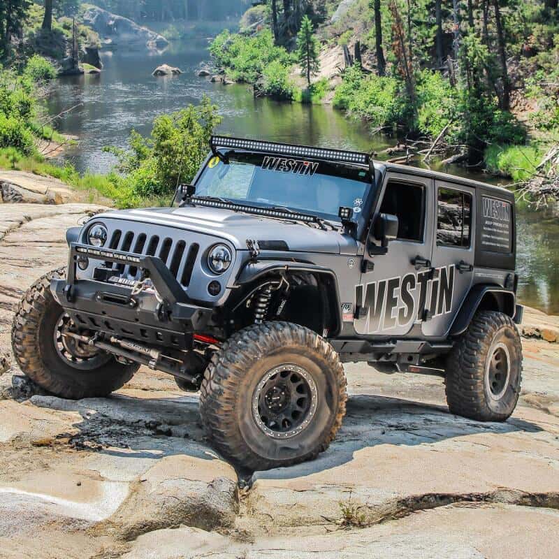 Westin — Westin/Snyper 07-17 Jeep Wrangler Tube Fenders - Rear - Textured Black
Fender - view 7