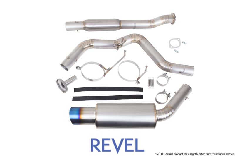 Revel — Revel 15-21 WRX/STi 11-14 WRX STi 08-14 WRX Ultra Ti Titanium Single Exit Catback Exhaust - view 5