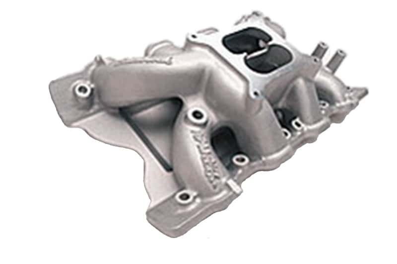 Edelbrock — Edelbrock Polished 351C Ford 2V RPM Air Gap
MANIFOLD - view 4