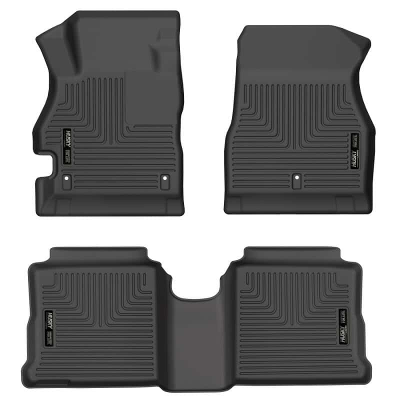 Husky Liners — Husky Liners 20-22 Nissan Versa Weatherbeater Black Front & 2nd Seat Floor Liners
Weatherbeater Series
Floor Liners - view 1