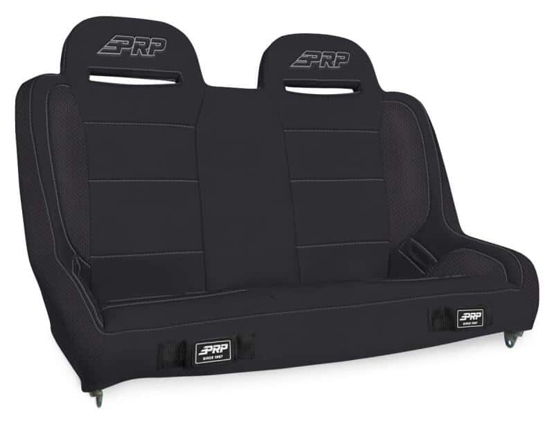 PRP Seats — PRP Jeep Wrangler JKU/JLU Elite Series Rear Bench- Black Vinyl
Bench - view 2