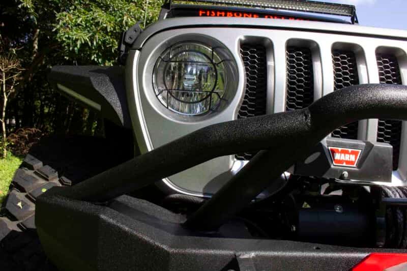 Fishbone Offroad — Fishbone Offroad 2018+ Jeep Wrangler JL Mid-Width Winch Front Bumper - view 16