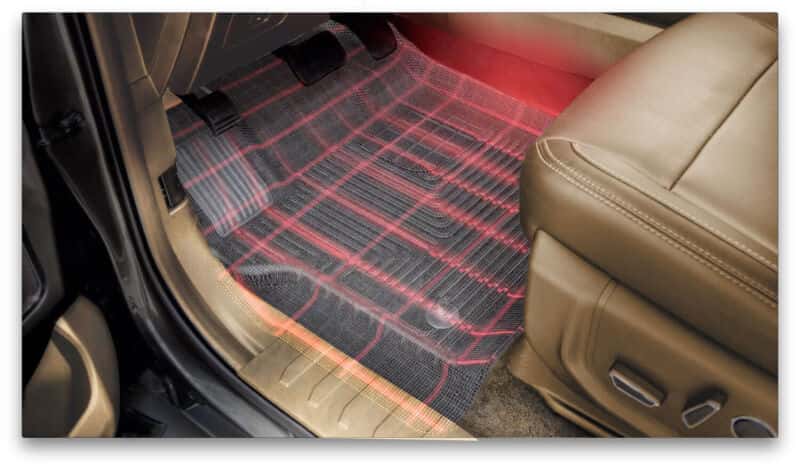Husky Liners — Husky Liners 2019 Ram 1500 CC WeatherBeater 2nd Seat Floor Liners Black (W/O Factory Storage Box) - view 5