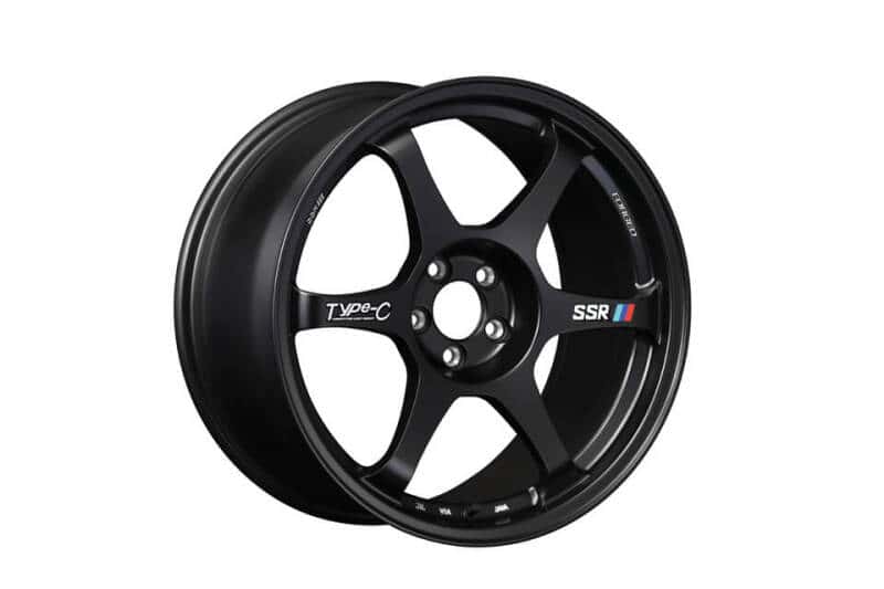 SSR — SSR Type-C Forged 18x9.5 +38 5/114.3 - Sprint Black Wheel - view 1