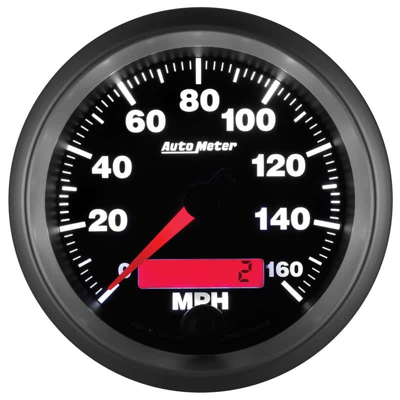 AutoMeter — Autometer Electric Programmable 85.7mm Speedometer 160MPH
3.4" SPD 160MPH ELIT - view 4